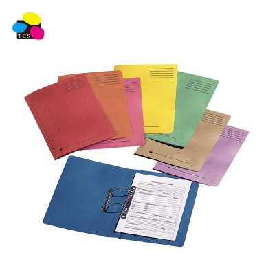 Lehui ECO-Friendly Foolscap Size 300gsm Paper Assorted Colors 10pcs/pack Spring Transfer File Folder