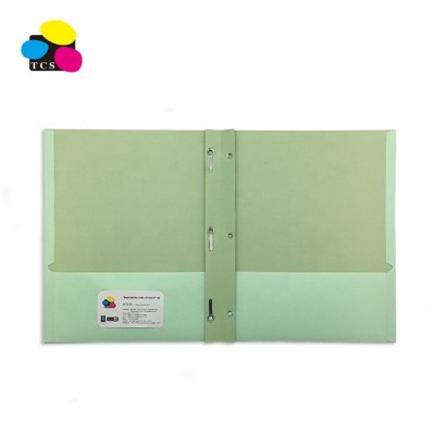 Assorted Colors Lehui ECO-Friendly Letter A4 Size High Quality  Two Pockets Paper File Folder Portfolio